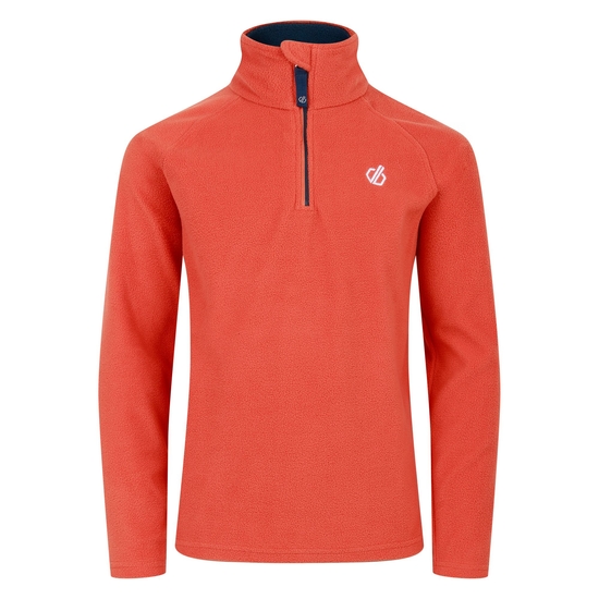 Kids' Freehand Half Zip Fleece Rusty Orange