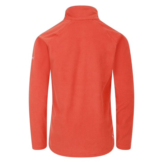 Kids' Freehand Half Zip Fleece Rusty Orange
