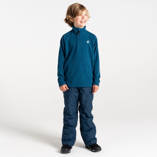 Kids' Freehand Half Zip Fleece Kingfisher Blue