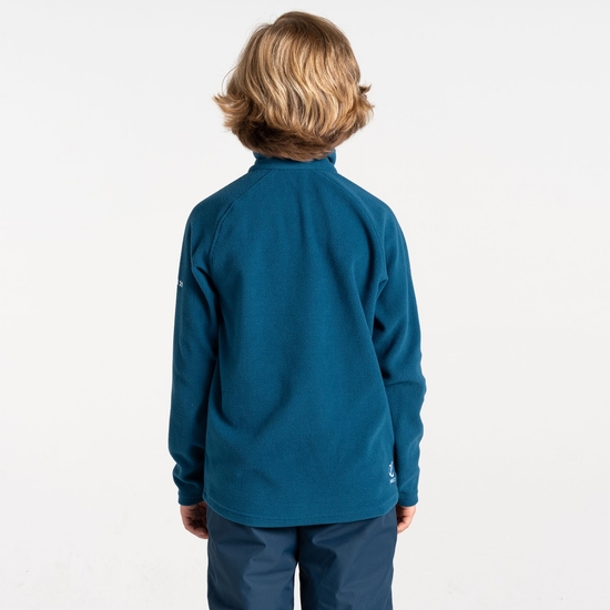 Kids' Freehand Half Zip Fleece Kingfisher Blue