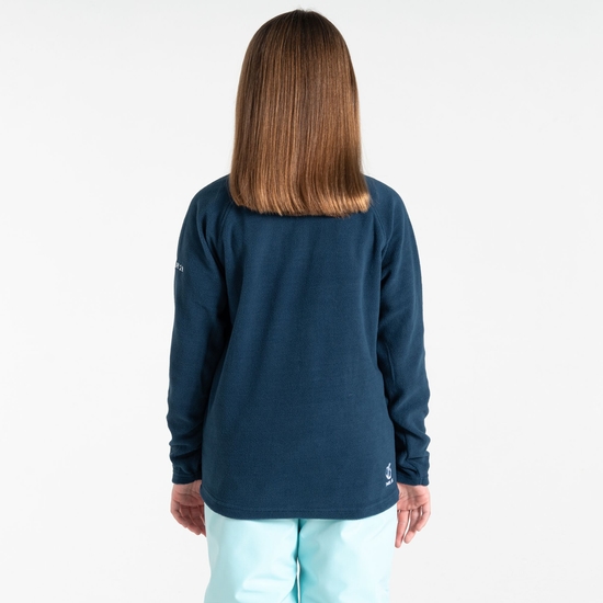 Kinder Freehand Fleece mit halblangem Reißverschluss Marine Blau