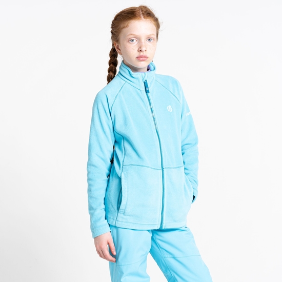 Kids' Witty Zip Through Fleece  River Blue