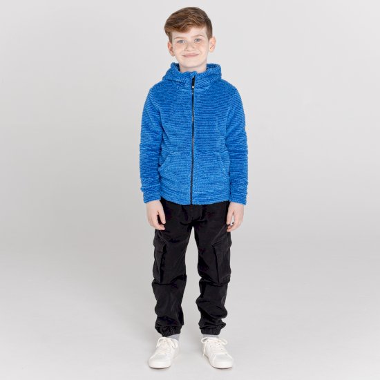 Kids' Personate Hooded Full Zip Fleece Lapis Blue 