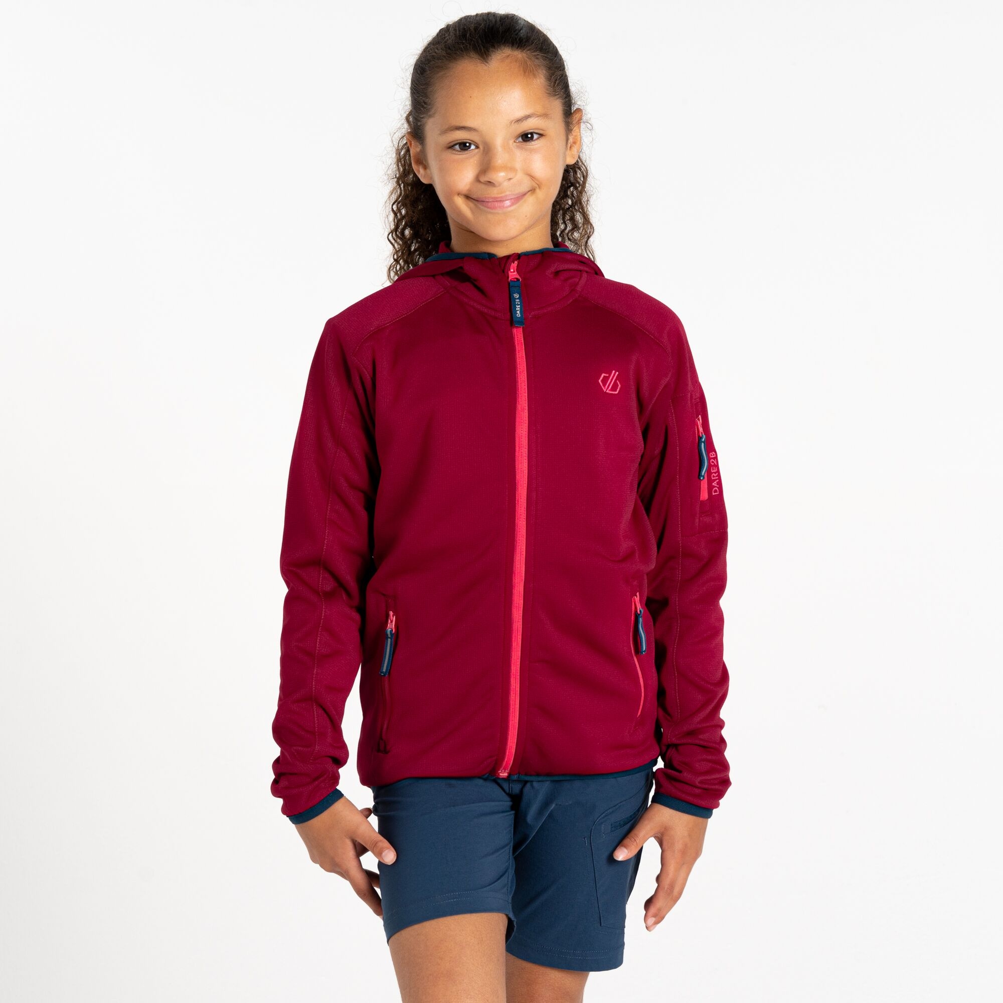 Dare 2B Unisex Kids Red Kids’ Explore Fleece Size: 9-10 Years