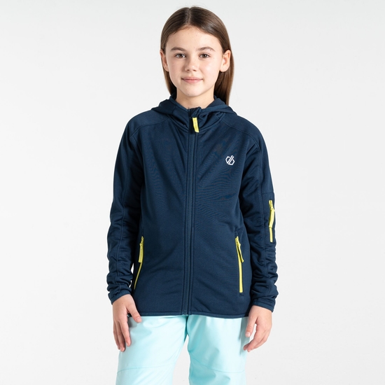 Kids' Explore Fleece  Moonlight Denim Marl