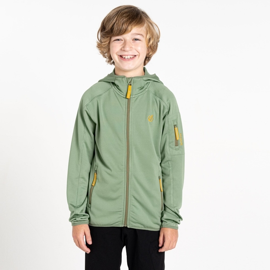 Kids' Explore Fleece  Hedge Green