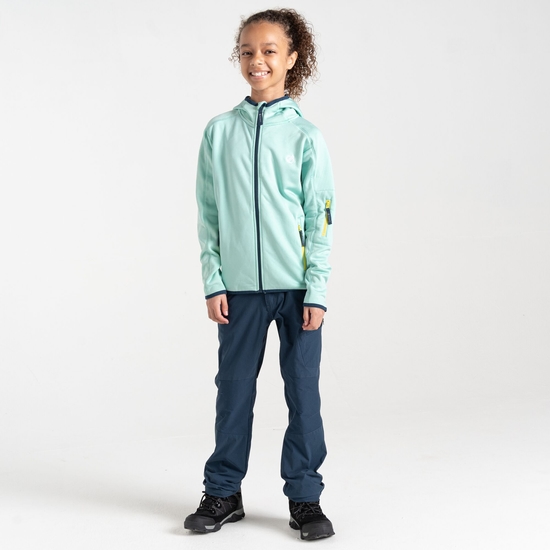 Kids' Explore Fleece  Mint Green Marl