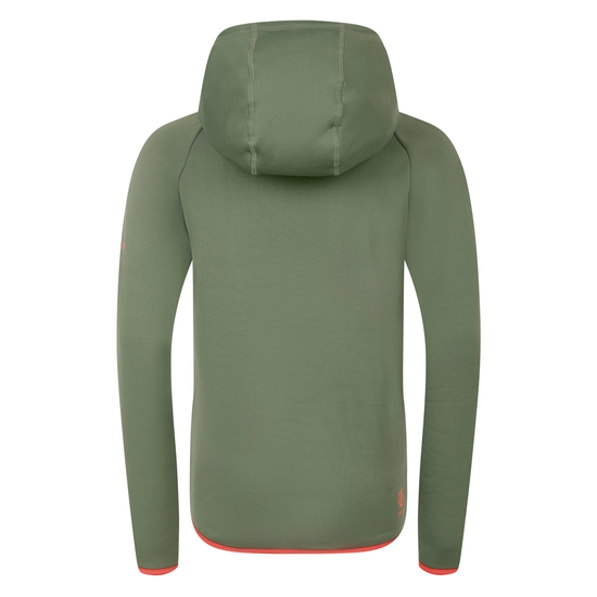 Kinder Traverse Hoodie Olivgrün
