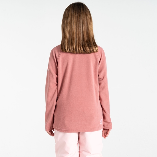 Sweat à capuche Enfant Traverse Rose Poussiéreux