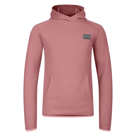 Sweat à capuche Enfant Traverse Rose Poussiéreux