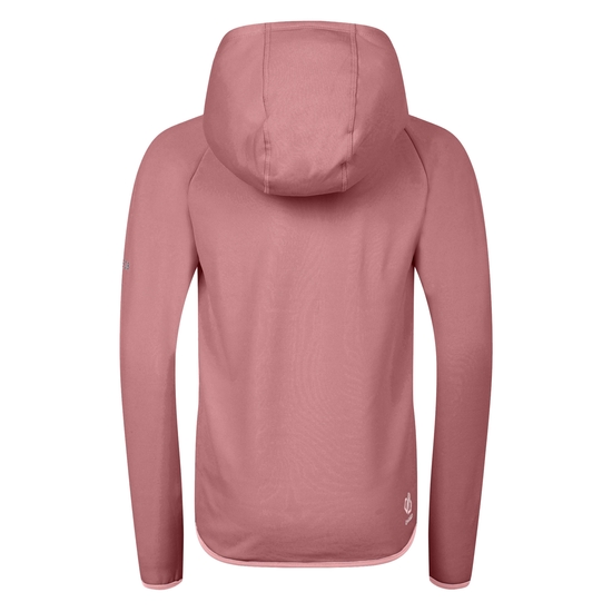 Sweat à capuche Enfant Traverse Rose Poussiéreux
