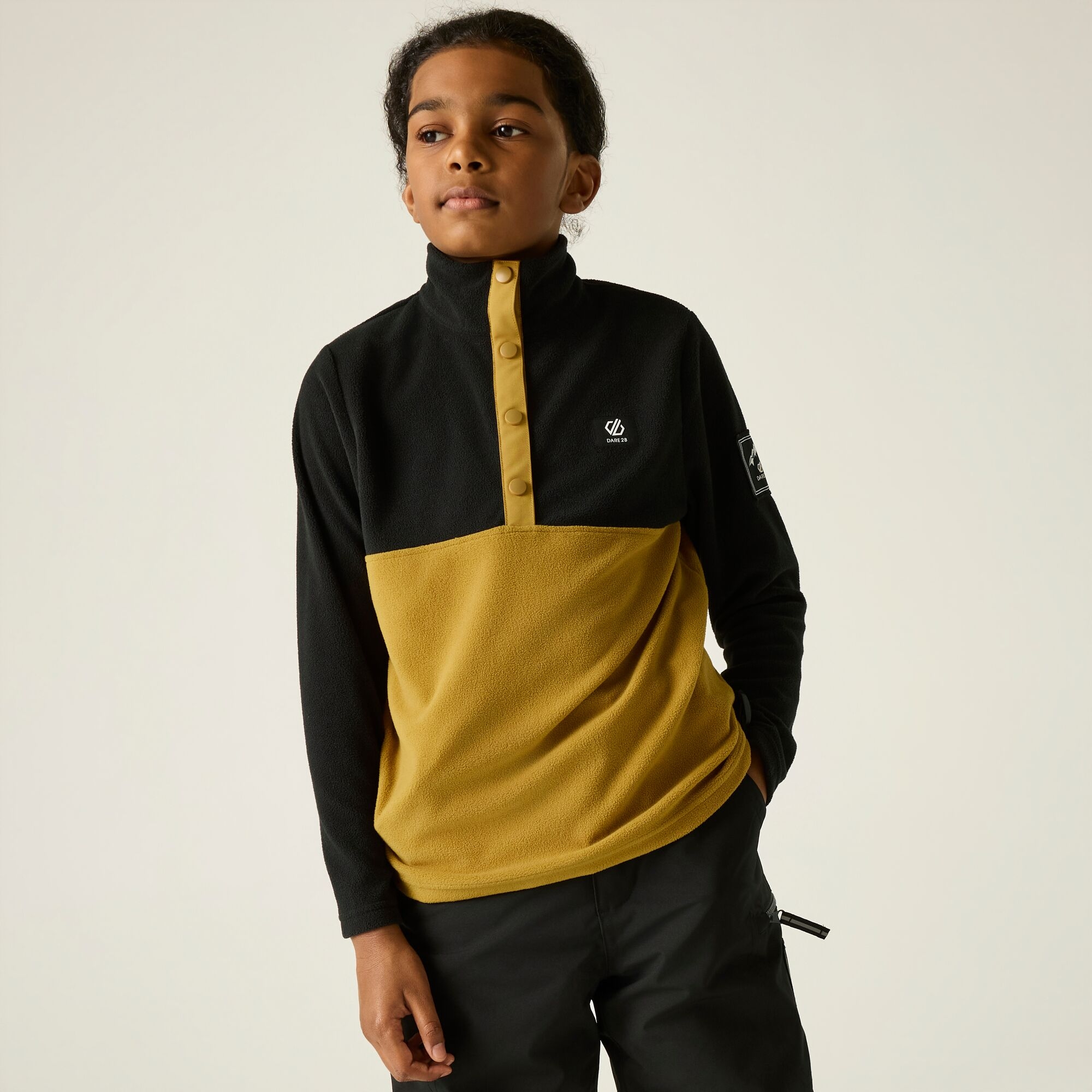 Dare 2B Kids’ Rapid School Fleece - Black Size 15-16 Years - Image 3