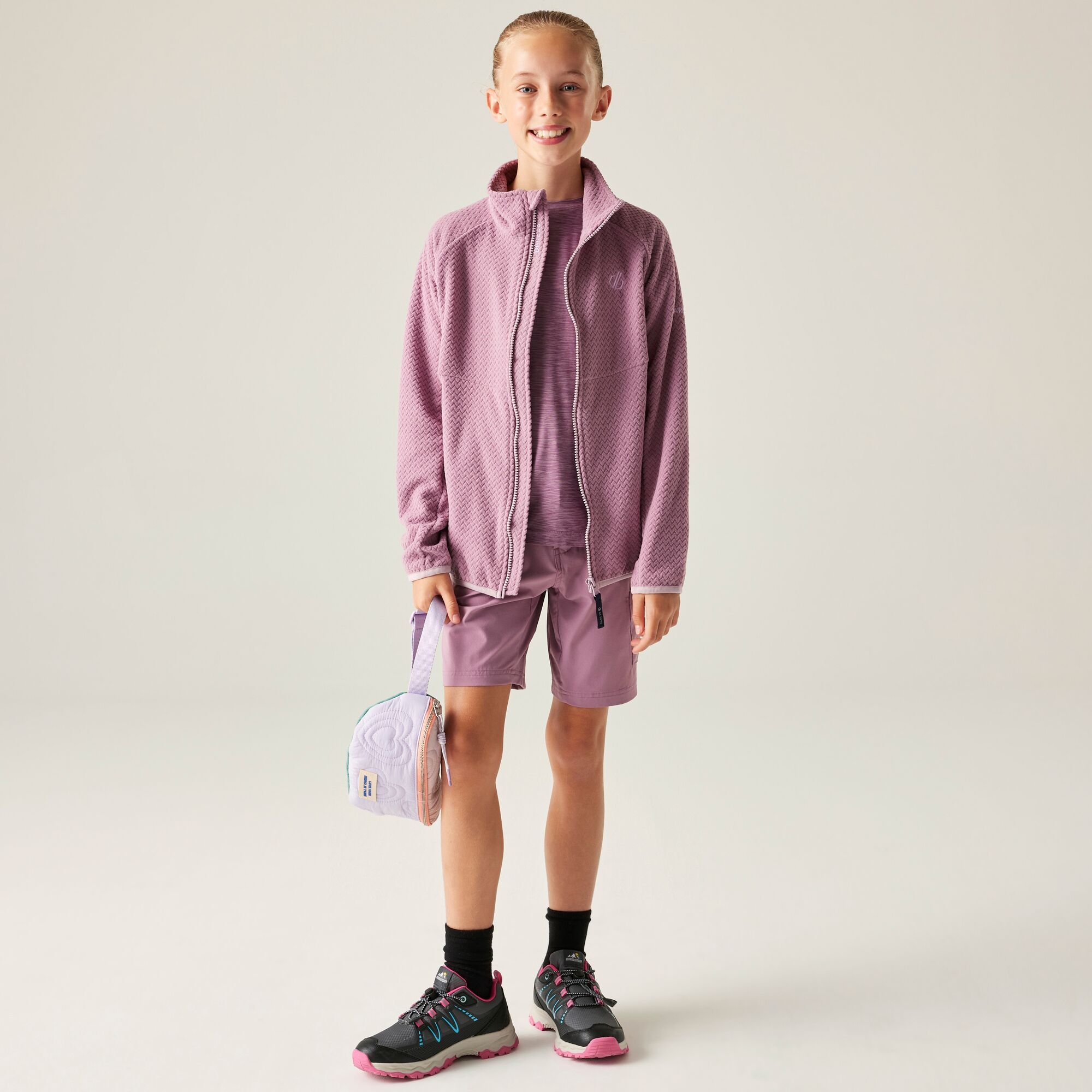 Dare 2B Unisex Kids Pink Kids’ Switch Out Midlayer Size: 7-8 Years