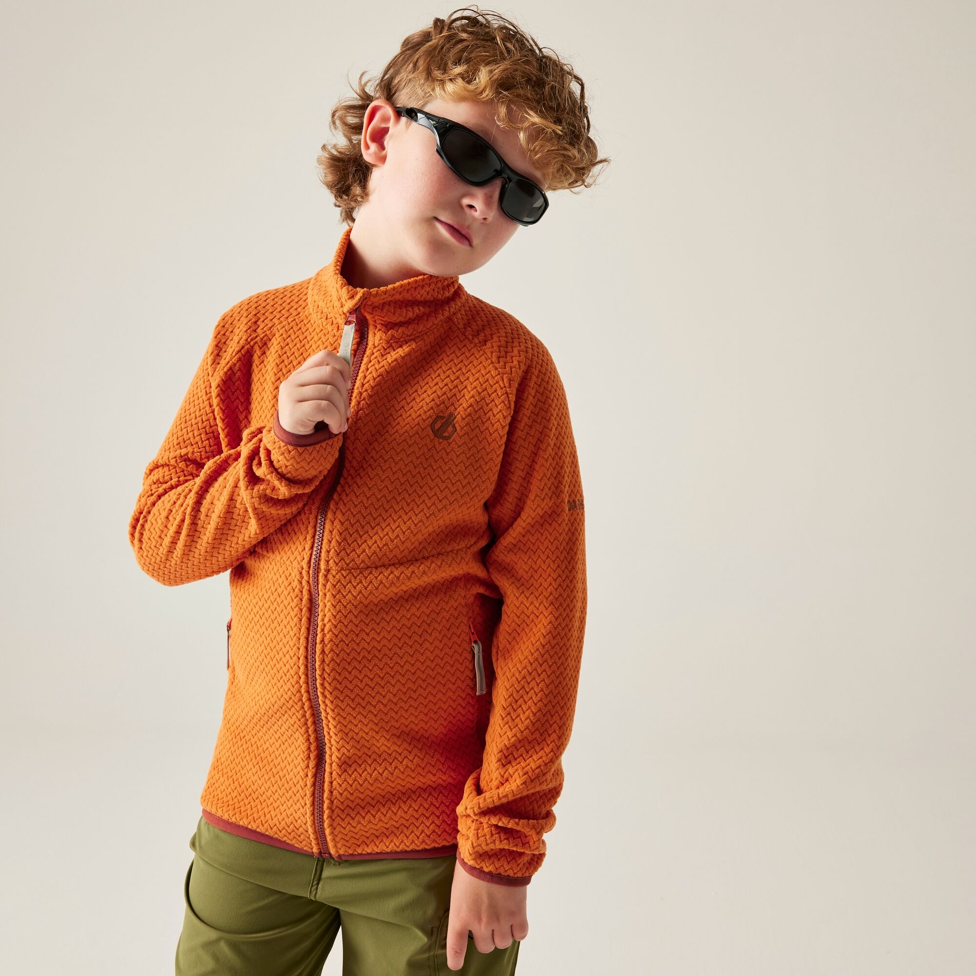 Dare 2B Unisex Kids Orange Kids’ Switch Out Midlayer Size: 7-8 Years