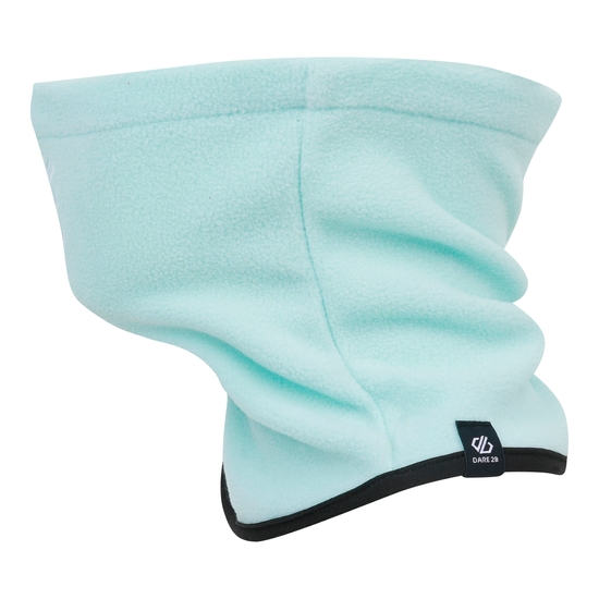 Kinder Doctrine Maske mit Halswärmer Hellblau