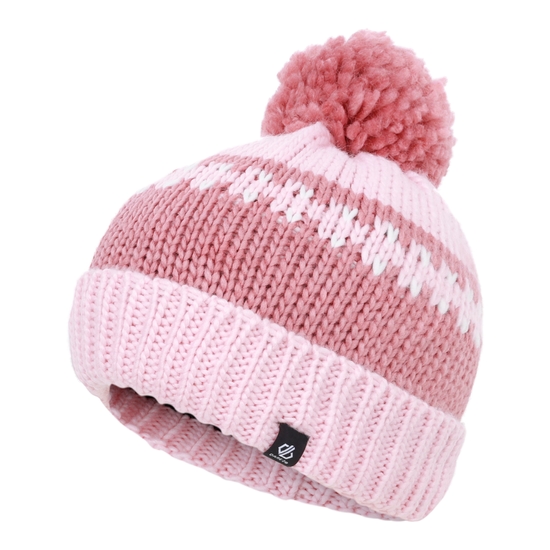 Kinder Boffin Bommelmütze  Rosa