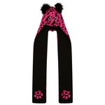 Pink Black Leopard Print