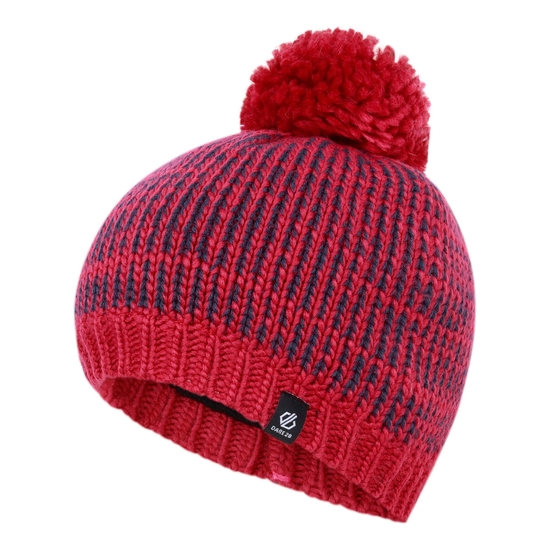 Kids' Imagination II Beanie Berry Pink Navy 