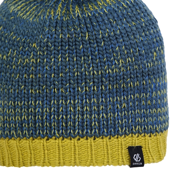 Kids' Imagination II Beanie Blue Warm Olive