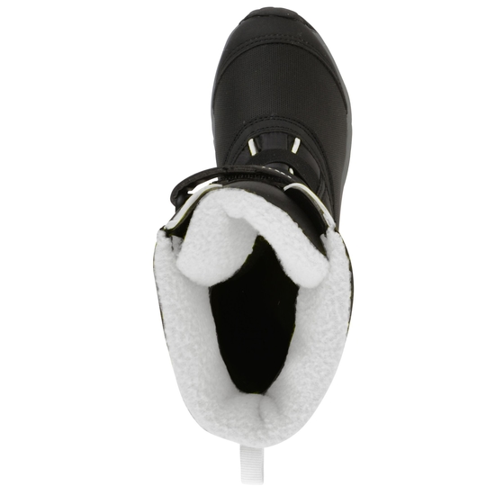 Kids' Skiway II Fleece Lined Snow Boots Black White