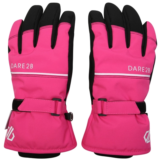 Kids' Restart Ski Gloves Pure Pink