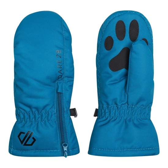 Kids' Snowplay II Mitt Kingfisher Blue