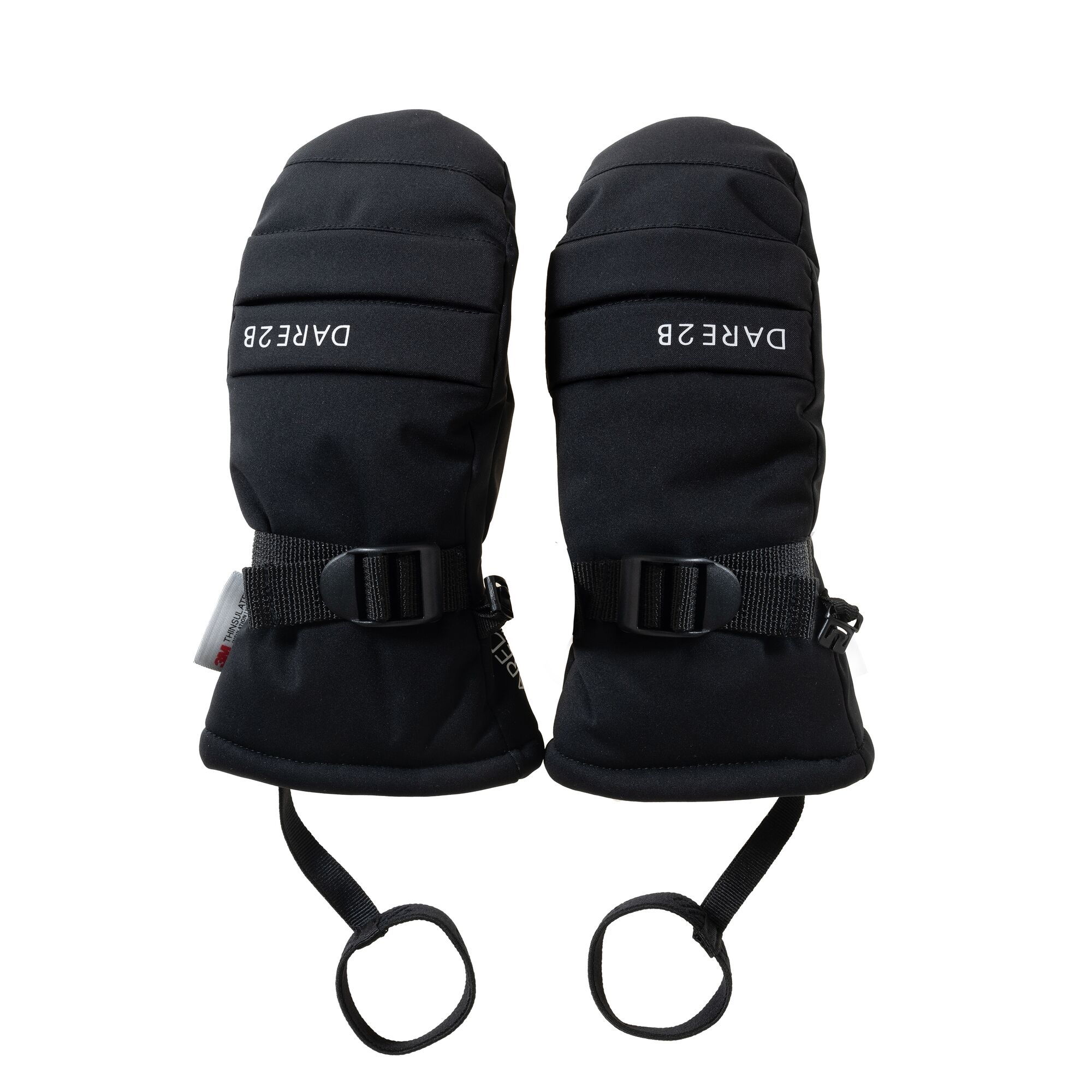 Dare 2B Unisex Kids Black Kids’ Freeride Ski Mittens Size: 11-12 Years