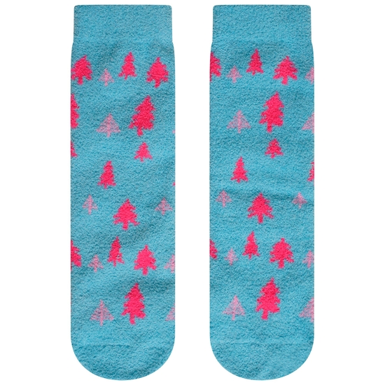 Kids Merrily Fluffy Socks Pink