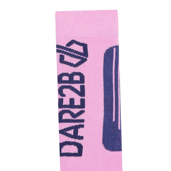 Kids Performance Ski Socks Moonlight Denim