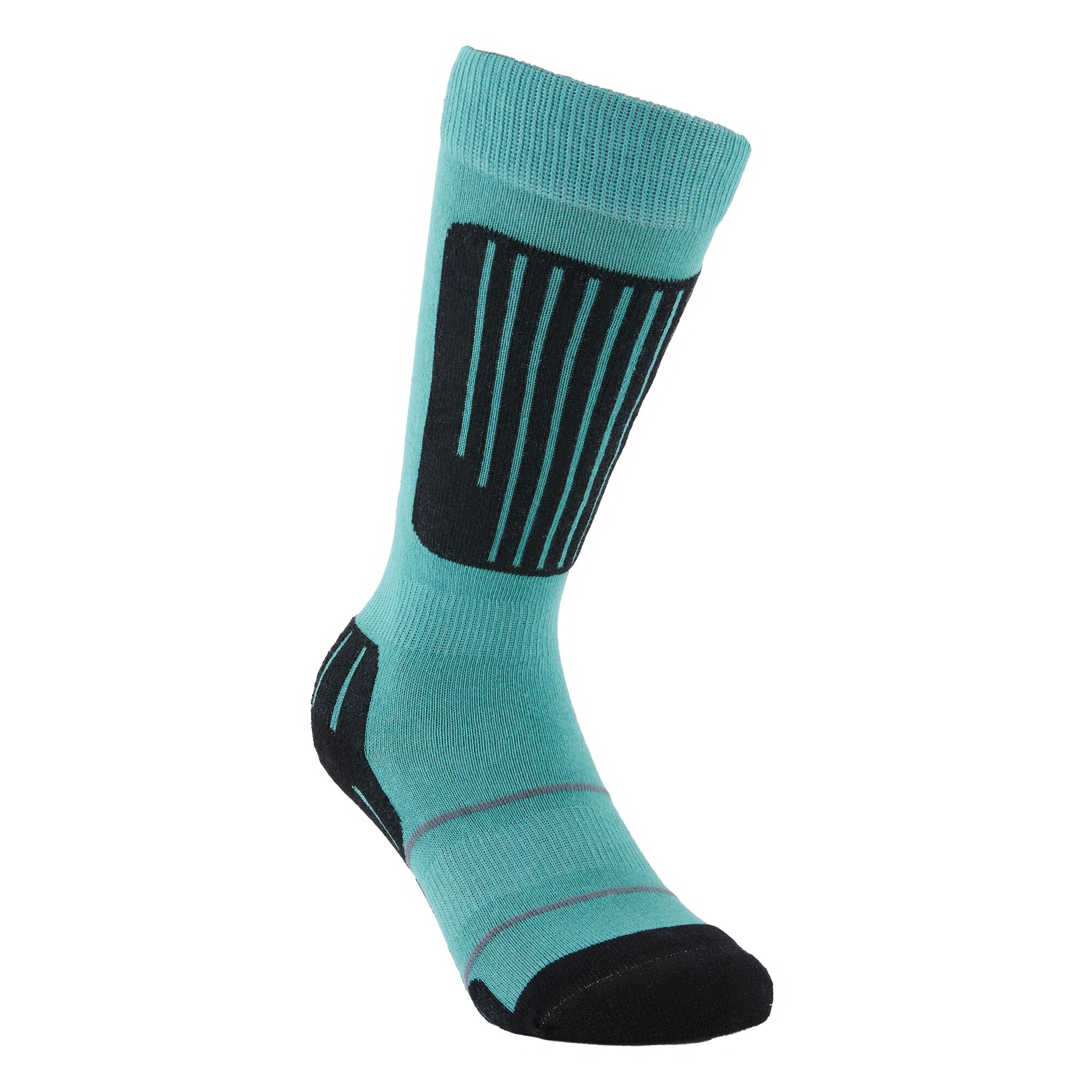 Dare 2B Unisex Kids Green Kids’ Technical Ski Socks, Cotton, Cotton Size: Uk 6-8 - Image 3