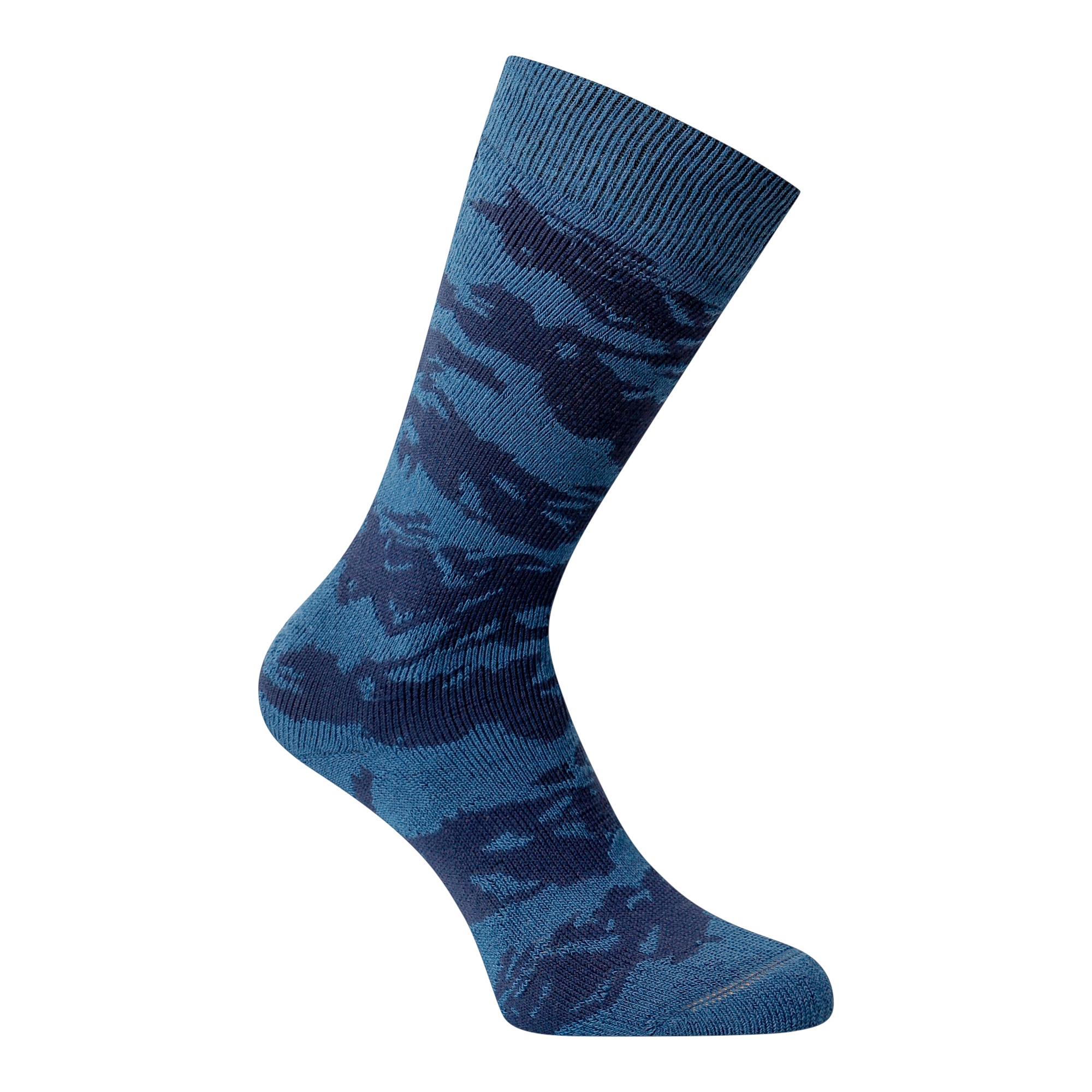 Dare 2b Kids’ Printed Ski Socks, Cotton, Cotton Blue, Size, Uk 12-3