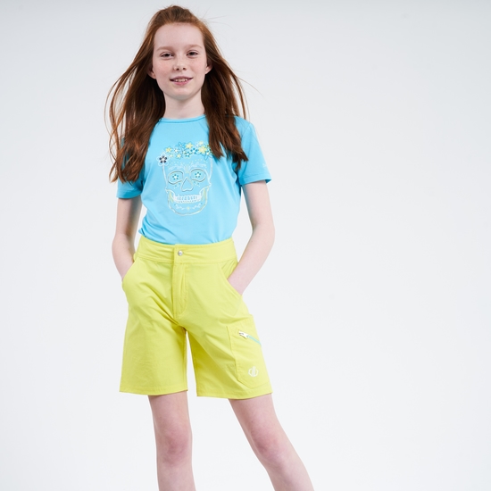 Kids' Reprise Lightweight Walking Shorts Lemon Tonic