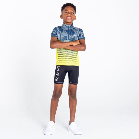 Kids' Gradual Reflective Shorts Black