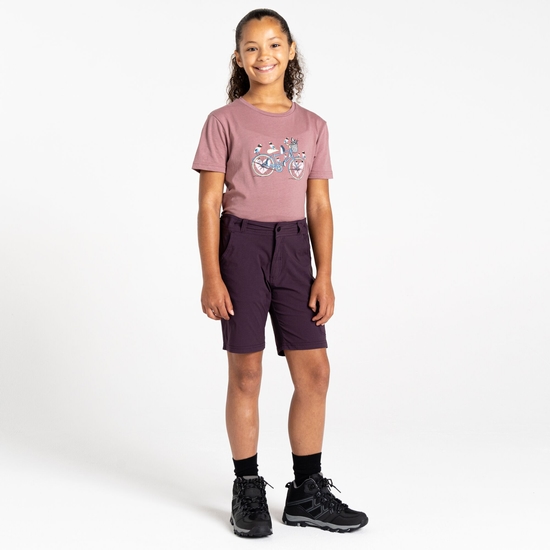 Kids' Reprise II Lightweight Shorts Deep Plum 