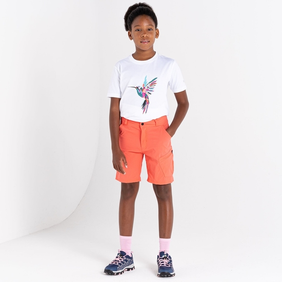 Kids' Reprise II Lightweight Shorts Neon Peach