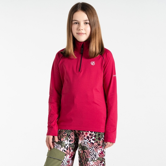 Sous-couche Junior stretch extensible et légère avec ouverture 1/2 zip Baie