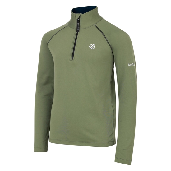 Kids' Consist II Core Stretch Olivine Green