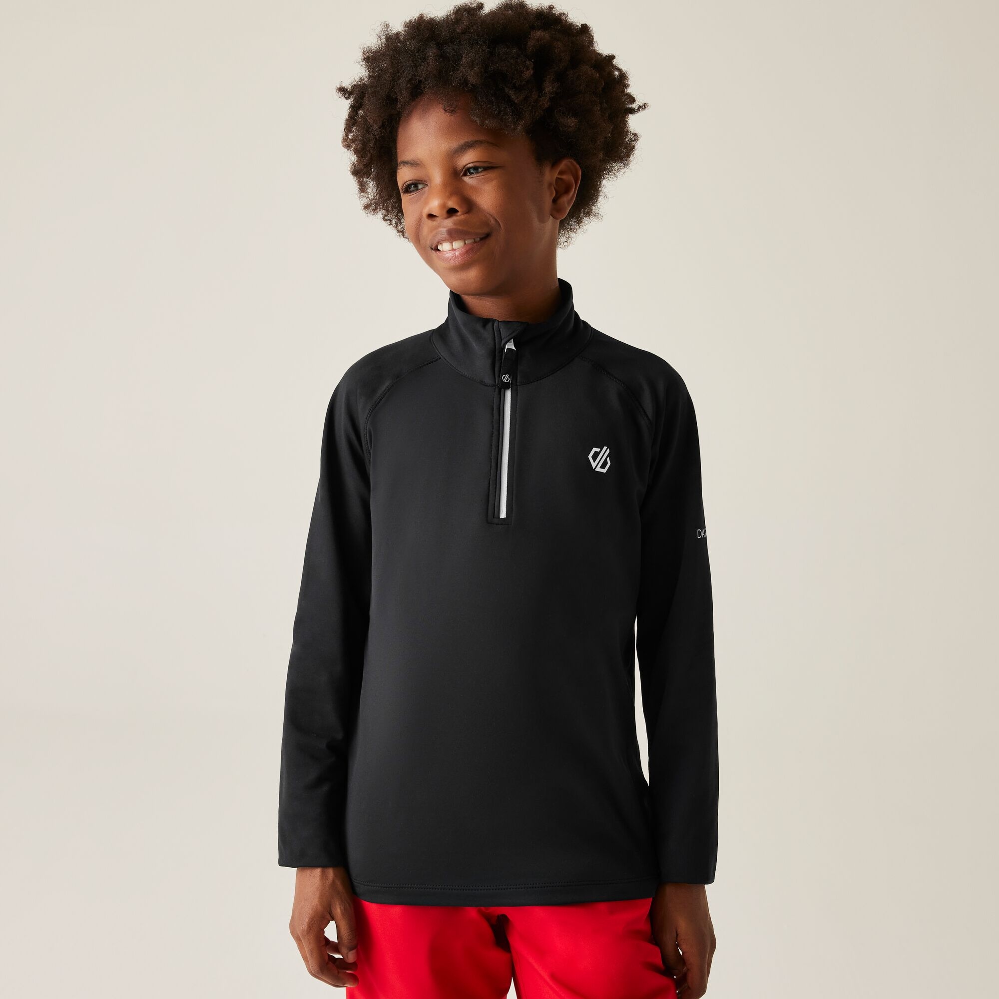 Dare 2B Unisex Kids Black Kids’ Consist Ii Core Stretch Midlayer Size: 5-6 Years