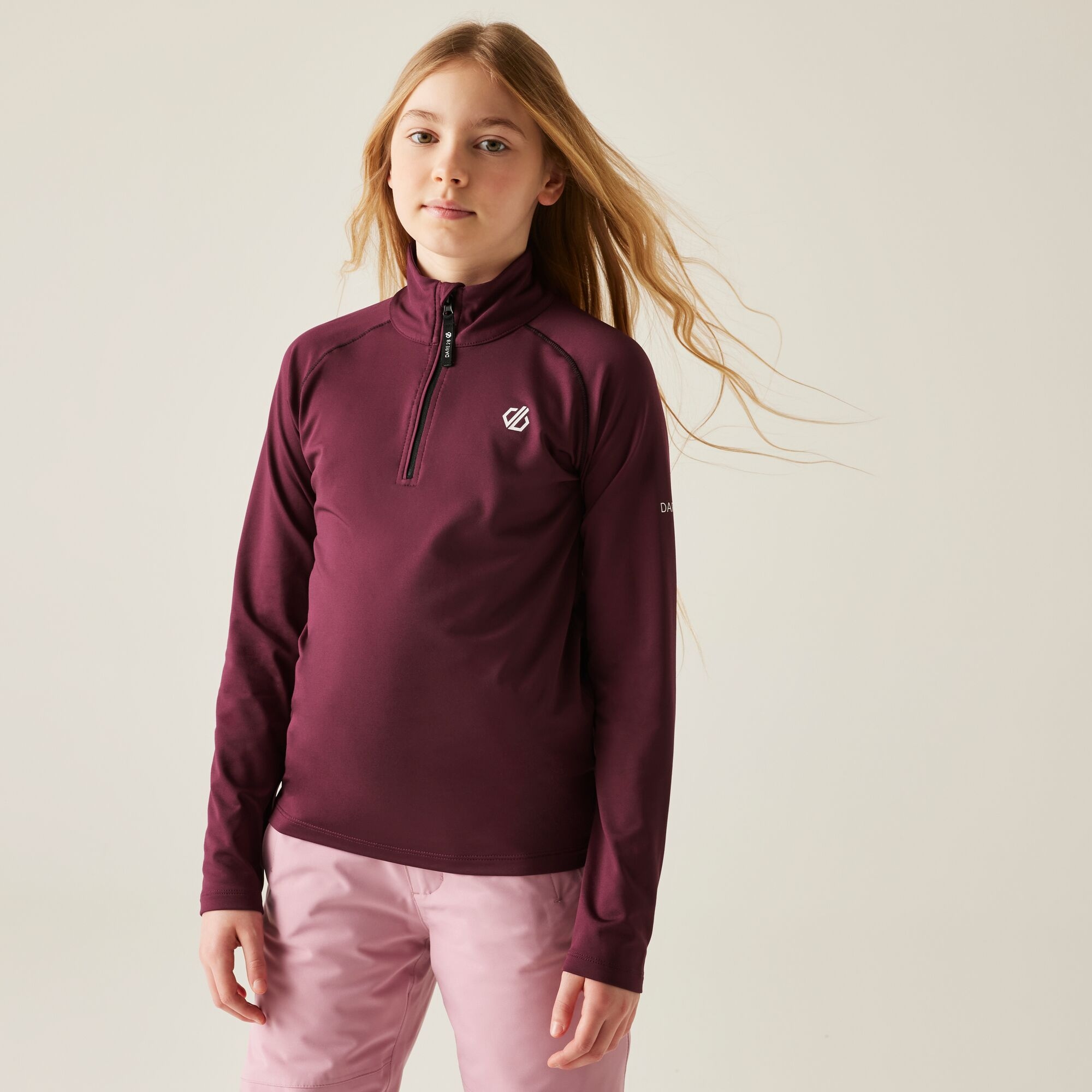 Dare 2b Kids’ Consist Ii Core Stretch Purple, Size, 5-6 Years