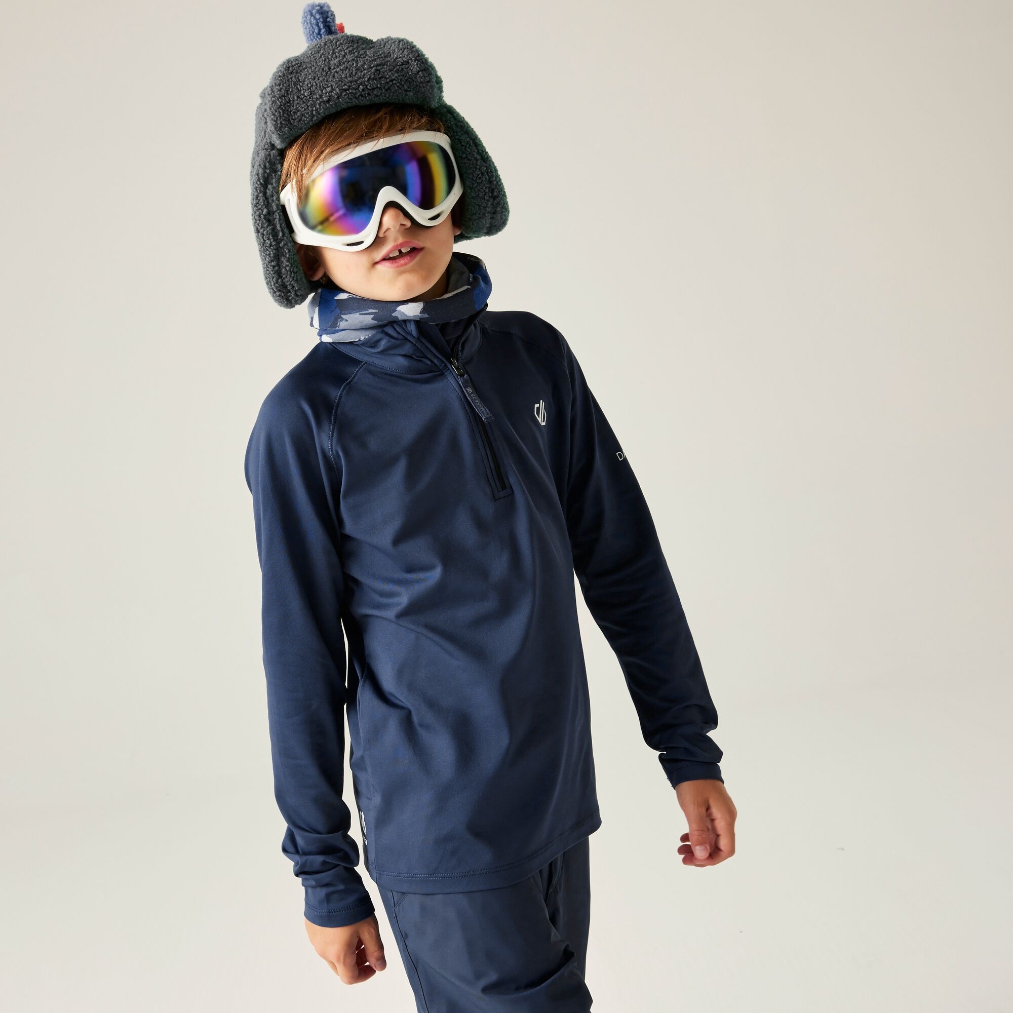 Dare 2B Unisex Kids Blue Kids’ Consist Ii Core Stretch Midlayer Size: 11-12 Years