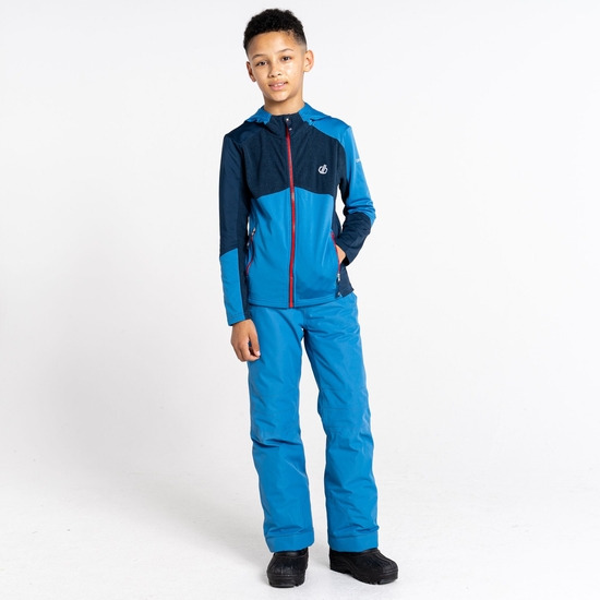 Kids' Hero Core Stretch Midlayer Moonlight Denim