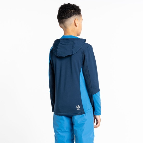 Kids' Hero Core Stretch Midlayer Moonlight Denim