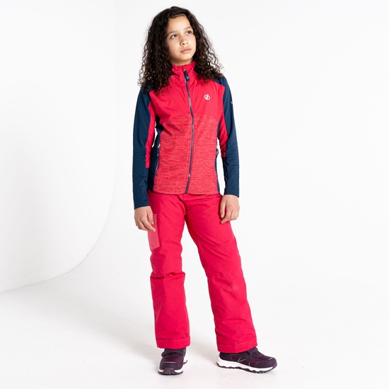 Kids' Exception Core Stretch Midlayer  Moonlight Denim Geo Print