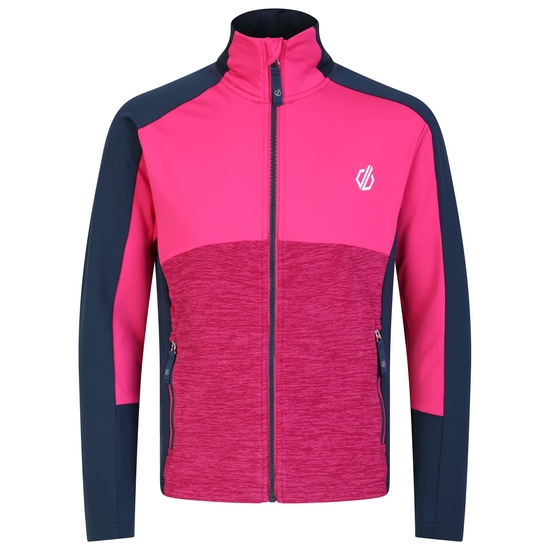 Kids' Exception Core Stretch Midlayer  Pure Pink