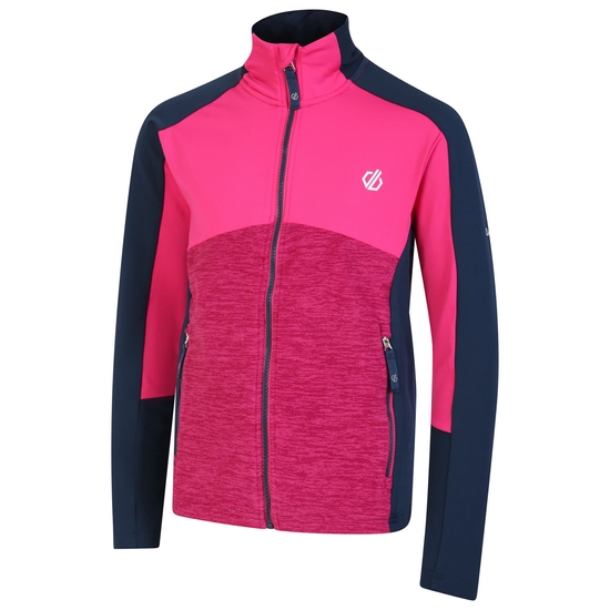 Kids' Exception Core Stretch Midlayer  Pure Pink