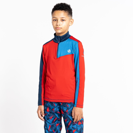 Kids' Formate II Core Stretch Midlayer Moonlight Denim