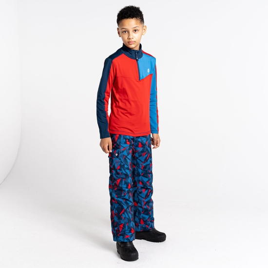Kids' Formate II Core Stretch Midlayer Moonlight Denim