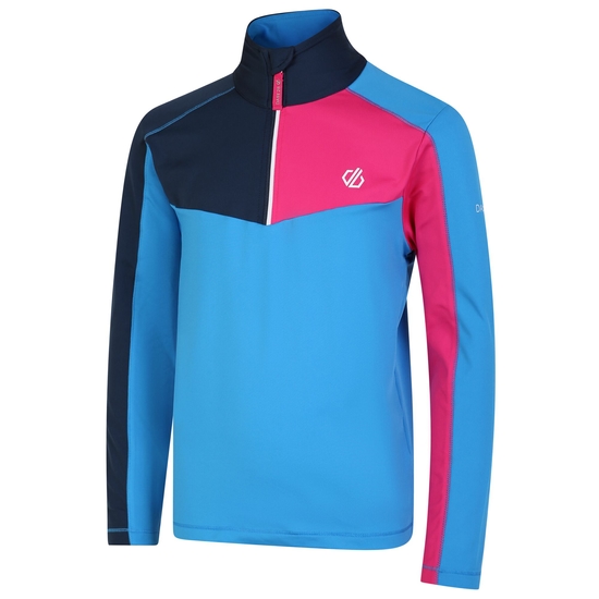 Kids' Formate II Core Stretch Midlayer Swedish Blue 