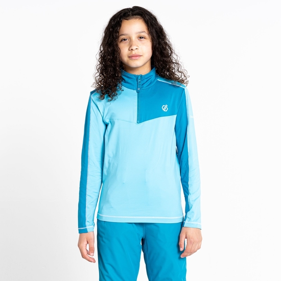Kinder Formate II Core Stretch-Midlayer Fjord Blau