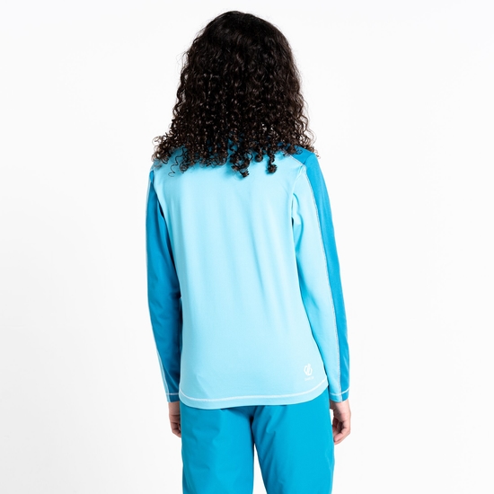 Kids' Formate II Core Stretch Midlayer Fjord Blue